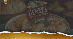 Desktop Screenshot of henryspuffytacos.com